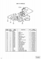 HITACHI ENGINE AUGER TEA500 SPARE PARTS