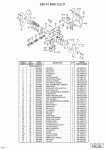 HITACHI MINI-CULTIVATOR ATTACHMENT TMC-200 (FOR USA) SPARE PARTS
