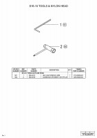 HITACHI STICK EDGER TPE-260PF (FOR USA) SPARE PARTS