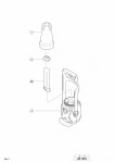 HITACHI CORDLESS LANTERN UB 18DL SPARE PARTS