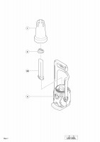 HITACHI CORDLESS LANTERN UB 18DL SPARE PARTS