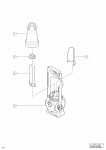 HITACHI CORDLESS LANTERN UB 18DSL SPARE PARTS