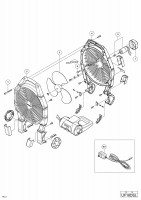 HITACHI CORDLESS FAN UF 18DSL SPARE PARTS