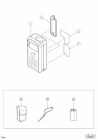 HITACHI DIGITAL LASER METER UG 50Y SPARE PARTS