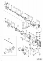 HITACHI IMPACT DRILL VTP-16A SPARE PARTS