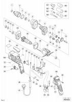 HITACHI SCREW DRIVER W 6VB3 SPARE PARTS