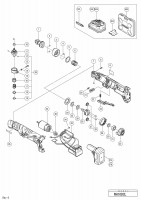 HITACHI CORDLESS ANGLE IMPACT DRIVER WH 10DCL SPARE PARTS