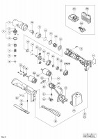 HITACHI CORDLESS ANGLE IMPACT DRIVER WH 14DCL SPARE PARTS