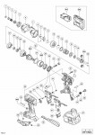 HITACHI 18V CORDLESS IMPACT DRIVER WH 18DL SPARE PARTS