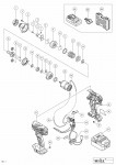 HITACHI CORDLESS IMPACT WRENCH WR 18DJL SPARE PARTS
