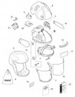 Trend Air Pro Max APF40 Powered Respirator Spare Parts