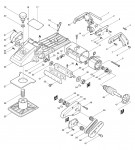 Makita 1806B 110v 240v Corded Planer Spare Parts