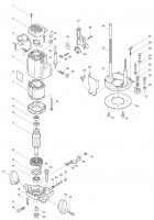 Makita 3612C 110v 240v Corded Router Spare Parts