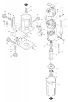 Makita 3703 110v 240v Corded Laminate Trimmer Router  Spare Parts