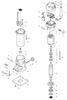 Makita 3707FC 1/4\" 110v 240v Corded Laminate Router Trimmer Spare Parts