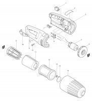 Makita 4071D Cordless Vaccuum Cleaner 7.2v Spare Parts