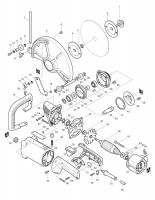 Makita 4110C Corded Angle Cutter 110v & 240v Spare Parts