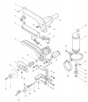 Makita 4190D Cordless 9.6v 85mm Tile/Glass Cutter Spare Parts