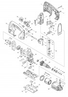 Makita 4350CT Corded Orbital Action Jigsaw 110v & 240v Spare Parts