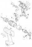 Makita 6347D Cordless Combination Drill/Driver 18v Spare Parts