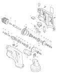 Makita 6400D 9.6v Drill/Driver Spare Parts