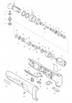 Makita 6704D Cordless Right-Angle Screwdriver 9.6v Spare Parts