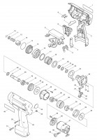 Makita 6797D Cordless Impact Driver 9.6v Spare Parts