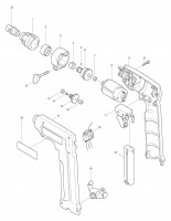 Makita 6891D Cordless Drill/Driver 9.6v Spare Parts