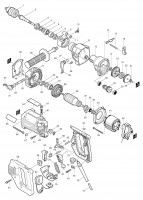 Makita 8406C Corded Diamond Core Drill (Rotary and Percussion) 110v & 240v Spare Parts