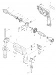 Makita 8450 Rotary/Percussion Hammer Drill 110v & 240v Spare Parts