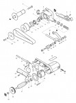 Makita 9031 Corded Belt Sander 30 x 533mm 110v & 240v Spare Parts