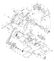 Makita 9402 Corded Belt Sander 100 x 610mm 110v & 240v Spare Parts