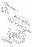 Makita BFL201R Cordless Angle Nut Runner 12v Spare Parts