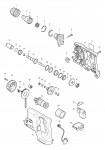 Makita BFS440 Cordless Screwgun 18v Spare Parts