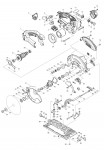 Makita BHS630 Cordless 18v 165mm Circular Saw Spare Parts