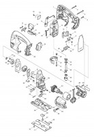 Makita BJV180 Cordless Jigsaw Cutter Spare Parts