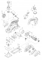 Makita BKP180 Cordless LXT Planer 18v Spare Parts