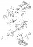 Makita BSS610 Cordless 18v 165mm Circular Saw Spare Parts