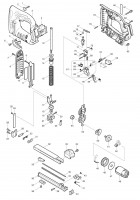 Makita BST110 Cordless Stapler Spare Parts