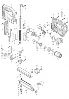 Makita BST220 Stapler Spare Parts