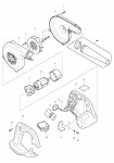 Makita BUB142 Cordless LXT Blower 18v Spare Parts