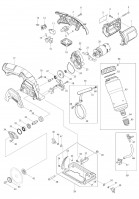 Makita CC300D Cordless 85mm Tile/Glass Cutter Spare Parts