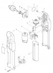 Makita DA3000D Cordless Angle Drill 7.2v Spare Parts