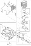 Makita DBC4010 39cc 2 Stroke Brushcutter Spare Parts