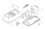 Makita DC9700 Battery Charger 7.2v & 9.6v Spare Parts