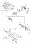 Makita DCS330TH Petrol Chain Saw Spare Parts