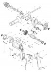 Makita DP4003 13mm Rotary Drill 110v & 240v Spare Parts