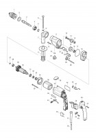 Makita DP4011 13mm 720w Rotary 110v & 240v Drill Spare Parts