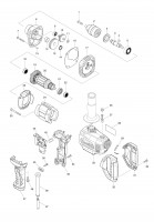 Makita DS4010 Spare Parts