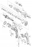 Makita FS2700 Torque Adjustable Drywall Screwdriver 110v 240v Spare Parts